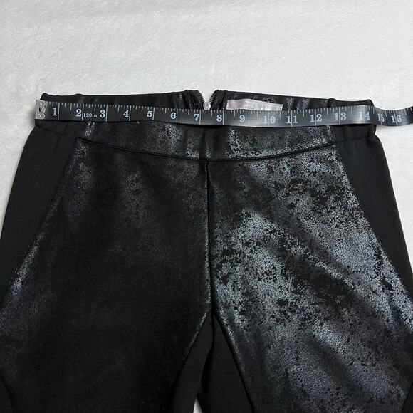 Romeo & Juliet Couture Pull On Coated Ponte Skinny Pants Size Small Rocker - Picture 8 of 10
